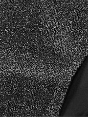 Victoria's Secret PINK Pure Black Cheeky Shimmer High Waist Cheeky Bikini Bottom - Image 4 of 4