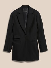 Banana Republic Black Lido Sculpted Wool Blazer - Image 5 of 5