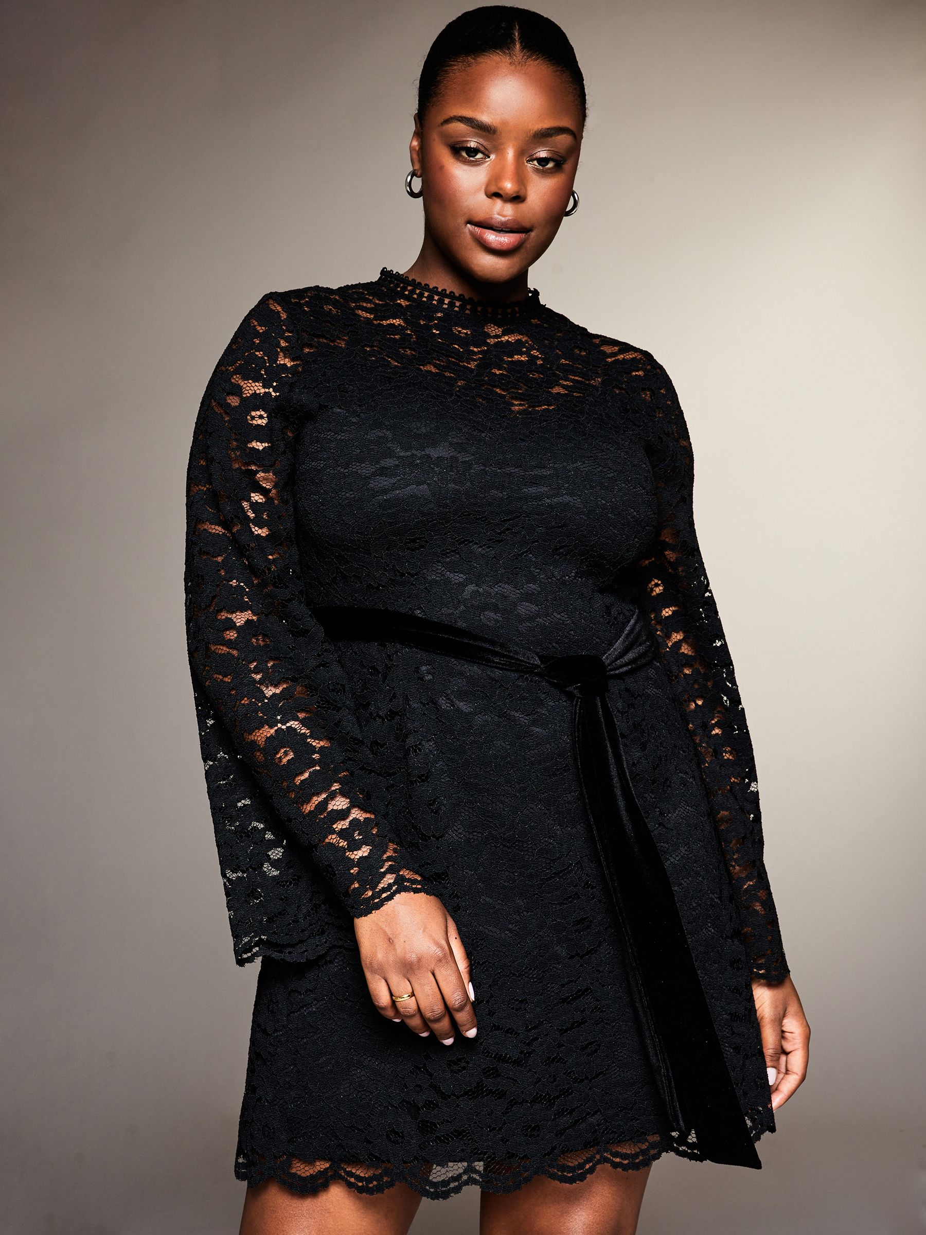 Next black lace dress shop