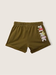 Victoria's Secret PINK Deep Olive Green Logo Lounge Short - Image 4 of 4
