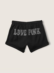 Victoria's Secret PINK Pure Black Logo Lounge Short - Image 5 of 5