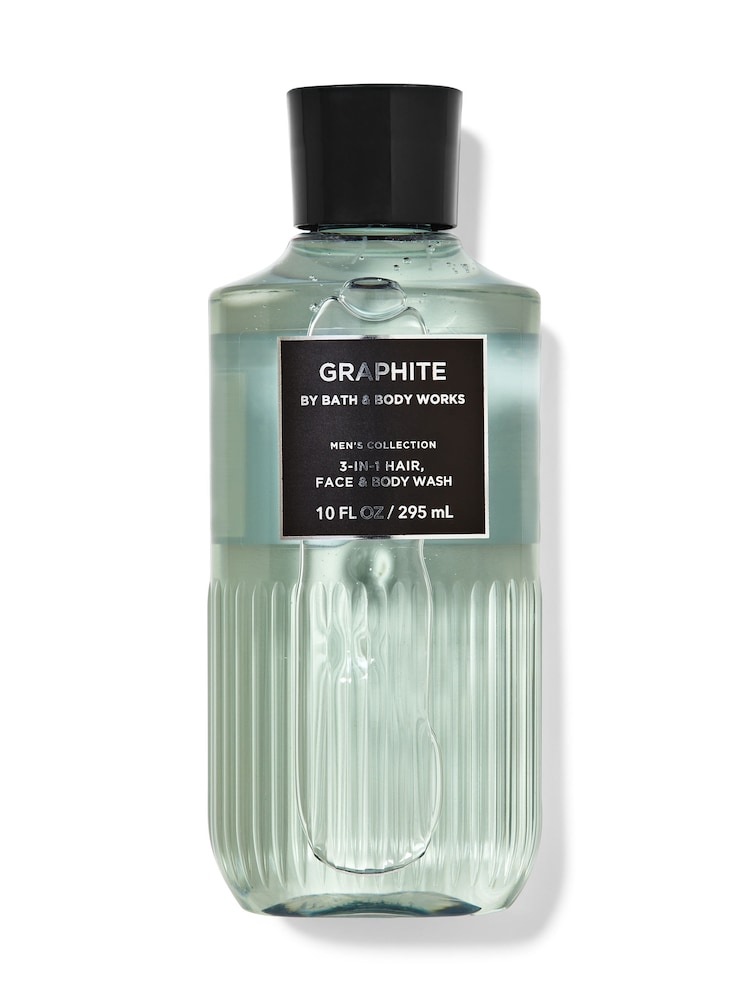 Bath & Body Works Graphite 3-in-1 Hair, Face and Body Wash 10 fl oz / 295 mL - Image 1 of 1