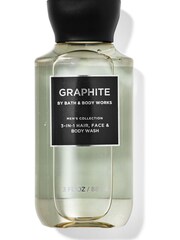 Bath & Body Works Graphite Travel Size 3-in-1 Hair, Face and Body Wash 3 fl oz / 88 mL - Image 1 of 1