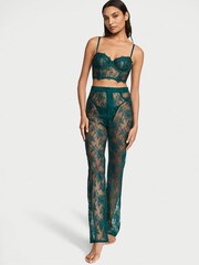 Victoria's Secret Green Strapless Archive Lace Bra - Image 1 of 1