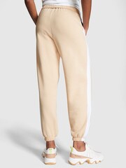 Victoria's Secret PINK Canvas Cream Fleece Cuffed Jogger - Image 2 of 3