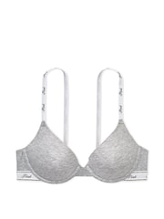 Victoria's Secret PINK Grey Heather T Shirt Bra - Image 3 of 4