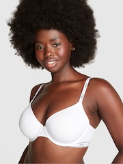 Victoria's Secret PINK White T Shirt Bra - Image 1 of 3