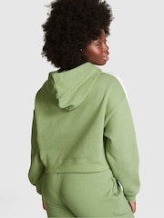 Victoria's Secret PINK Wild Grass Green Fleece Hoodie - Image 2 of 3