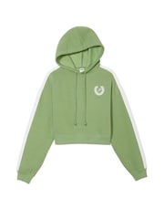 Victoria's Secret PINK Wild Grass Green Fleece Hoodie - Image 3 of 3