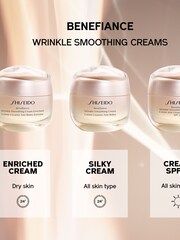 Shiseido Benefiance Smoothing Wrinkle Cream Pouch Gift Set (Worth £126) - Image 3 of 4