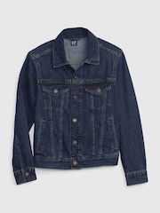 Gap Navy Blue Icon Denim Jacket (4-12yrs) - Image 1 of 4