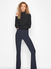 Long Tall Sally Blue Bi-Stretch Bootcut Trouser - Image 2 of 3