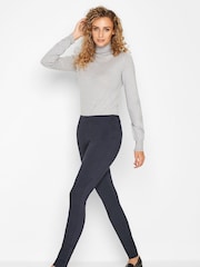 Long Tall Sally Blue Bi-Stretch Skinny Trousers - Image 2 of 4