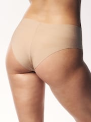 Victoria's Secret Black/Nude/White Cheeky 4 Pack Knickers - Image 4 of 5