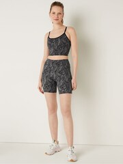 Victoria's Secret PINK Pure Black Marble 6" Soft Ultimate High Waist Biker Shorts - Image 3 of 4