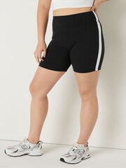Victoria's Secret PINK Pure Black 6" Soft Ultimate High Waist Biker Shorts - Image 1 of 4