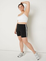 Victoria's Secret PINK Pure Black 6" Soft Ultimate High Waist Biker Shorts - Image 3 of 4