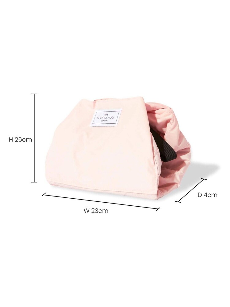 The Flat Lay Co. Open Flat Drawstring Makeup Bag - Image 6 of 6 The Flat Lay Co. Open Flat Drawstring Makeup Bag - Image 6 of 6
