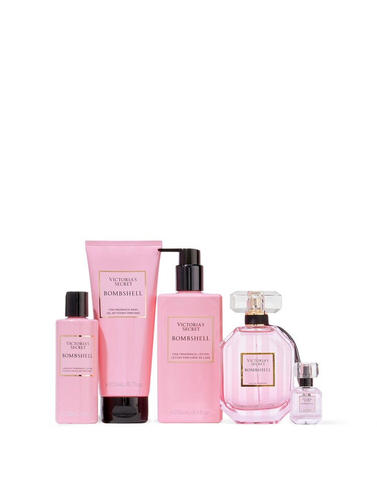 Victoria's Secret Bombshell Perfume 5 Piece Fragrance Gift Set - Image 2 of 3 Victoria's Secret Bombshell Perfume 5 Piece Fragrance Gift Set - Image 2 of 3