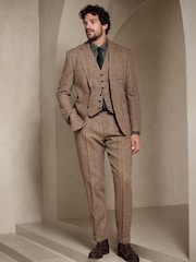Banana Republic Brown Derby Suit Jacket - Image 1 of 5