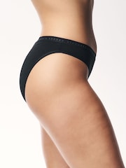 Victoria's Secret Black/White/Nude Bikini Logo 4 Pack Knickers - Image 3 of 5