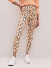 Gap Snake Print High Waisted Full Length Leggings - Image 1 of 4