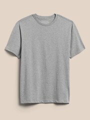 Banana Republic Grey Authentic SUPIMA T-Shirt - Image 4 of 4