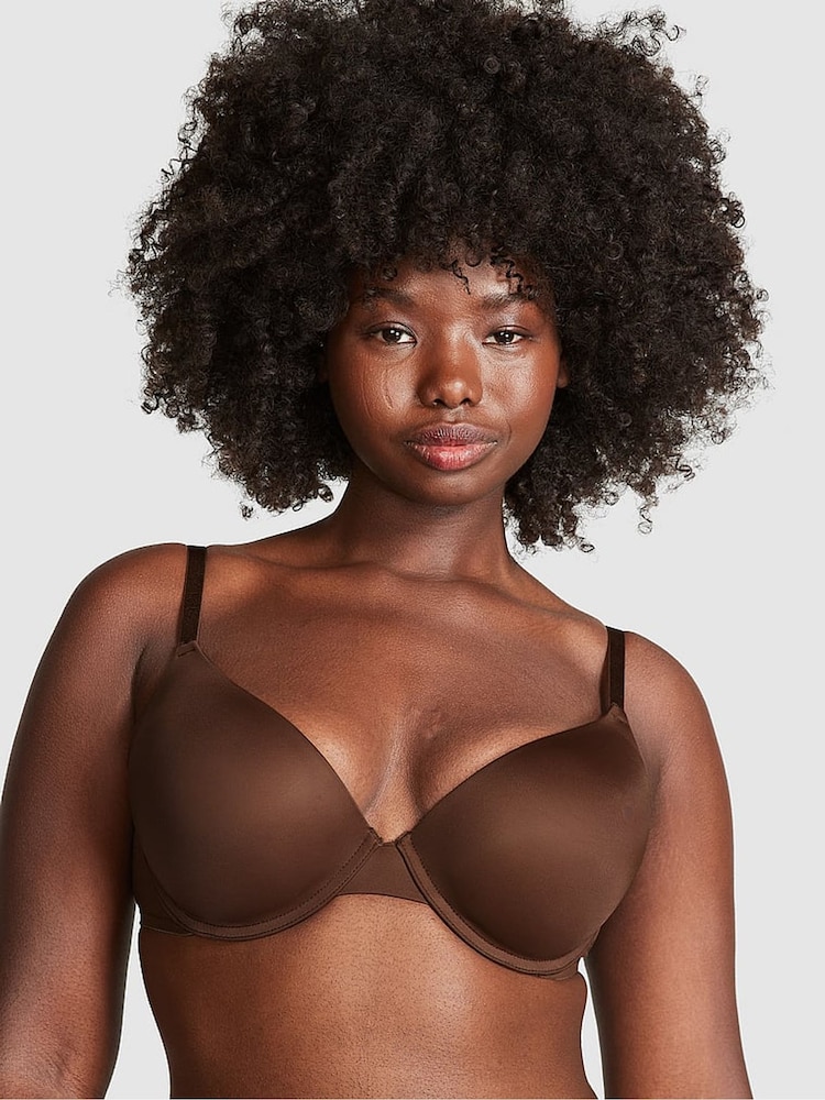 Victoria's Secret PINK Nude Ganache Push Up Bra - Image 1 of 3