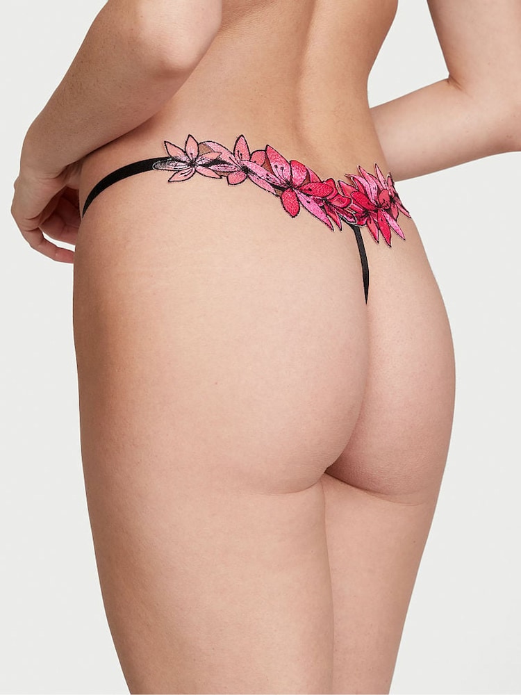Victoria's Secret Pink Ziggy Pink G String Knickers - Image 2 of 3
