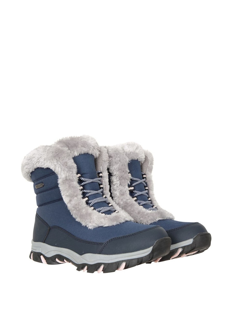 Mountain Warehouse Blue Ohio Short Thermal Snow Boots - Image 1 of 3