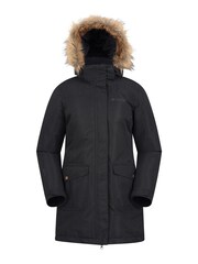 Mountain Warehouse Black Tarka Waterproof Long Padded Jacket - Image 1 of 3