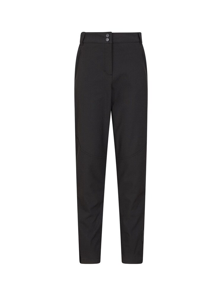 Mountain Warehouse Black Sierra II Extreme Softshell Ski Trouser - Image 1 of 3