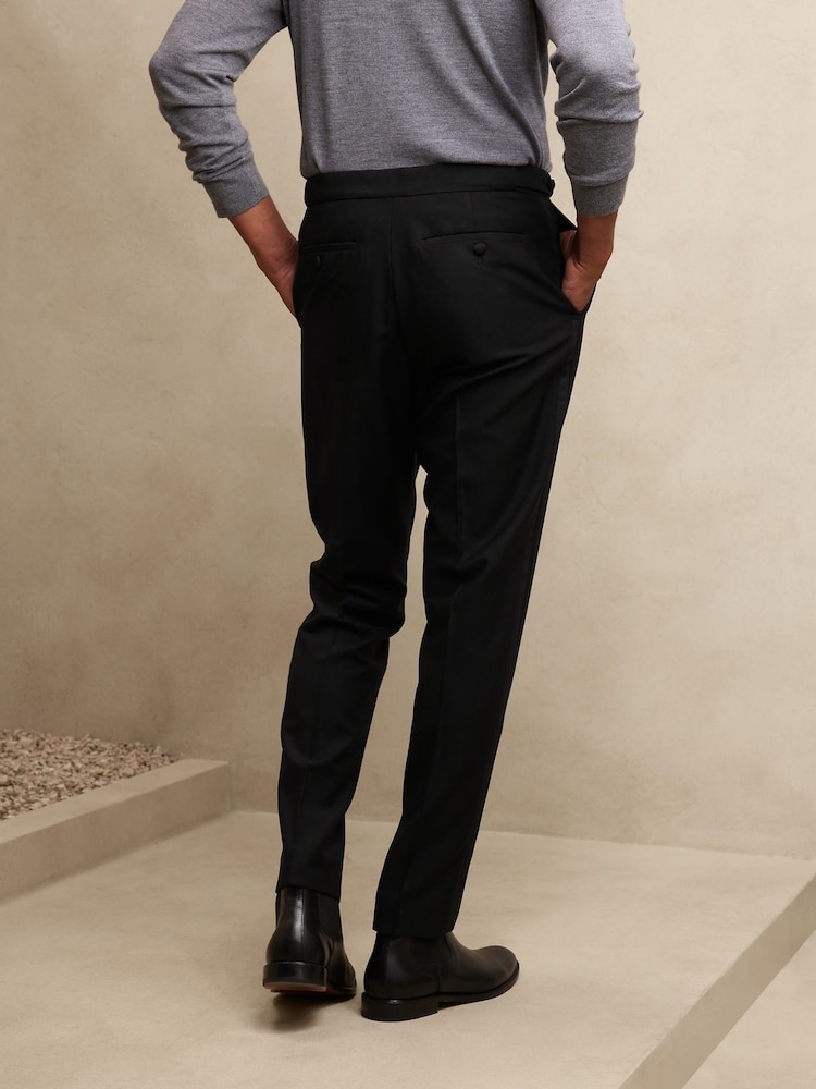 Banana Republic Barathea-smokingbroek - Image 3 of 5