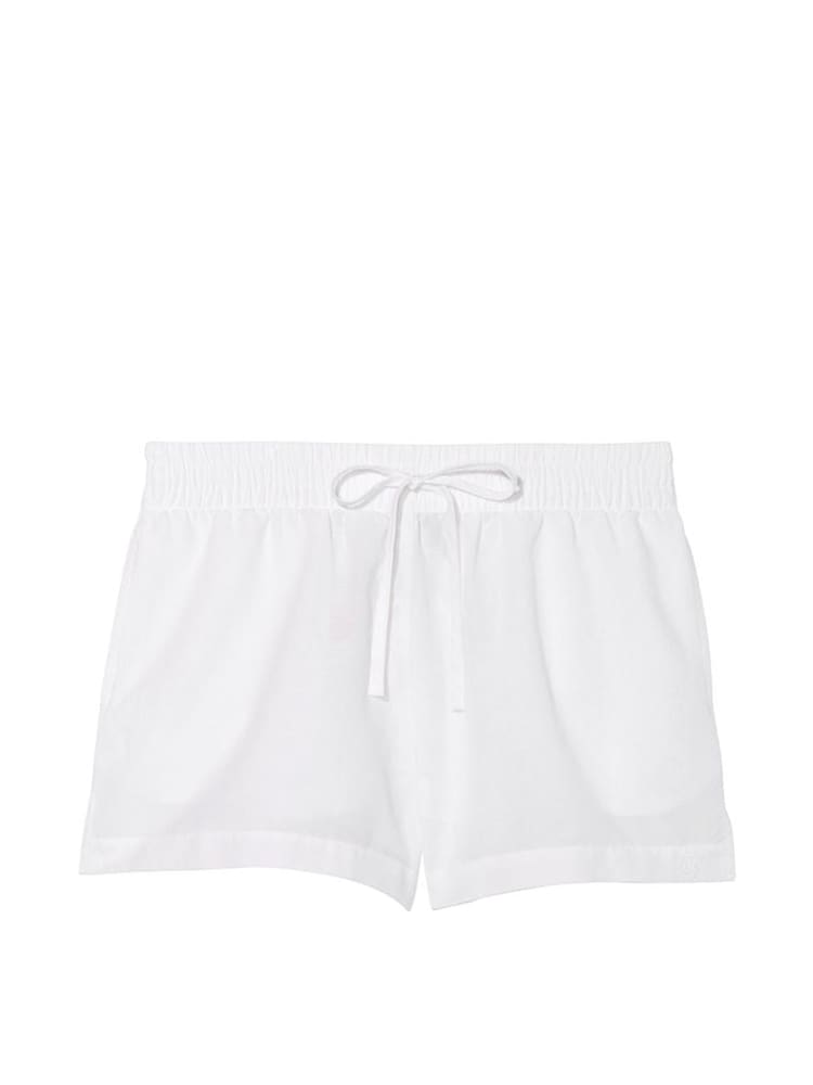 Victoria's Secret White Linen Shorts - Image 3 of 3