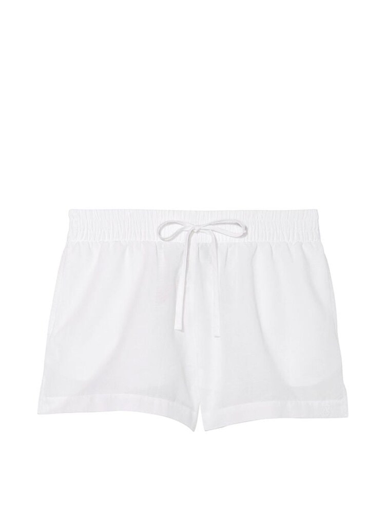 Victoria's Secret White Linen Shorts - Image 3 of 3 Victoria's Secret White Linen Shorts - Image 3 of 3