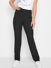 Long Tall Sally Black Scuba Slim Leg Trouser - Image 1 of 4