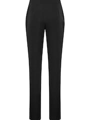 Long Tall Sally Black Scuba Slim Leg Trouser - Image 4 of 4