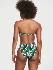 Victoria's Secret Blue Palm Strapless Swim Bikini Top - Image 2 of 3