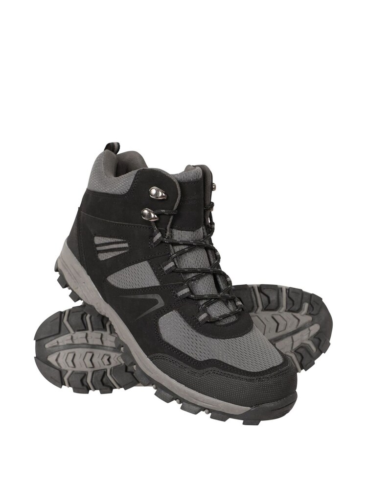 Mountain Warehouse Black Wide Fit Mcleod Boots - Mens - Image 1 of 5