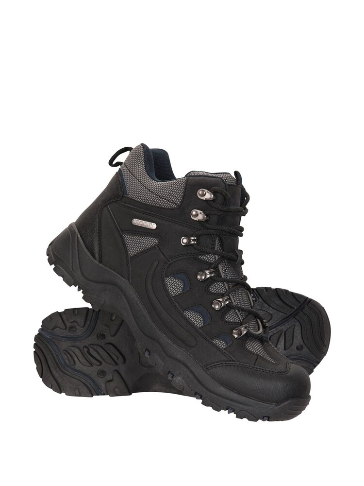 Mountain Warehouse Black Adventurer Waterproof Boots - Mens - Image 1 of 4