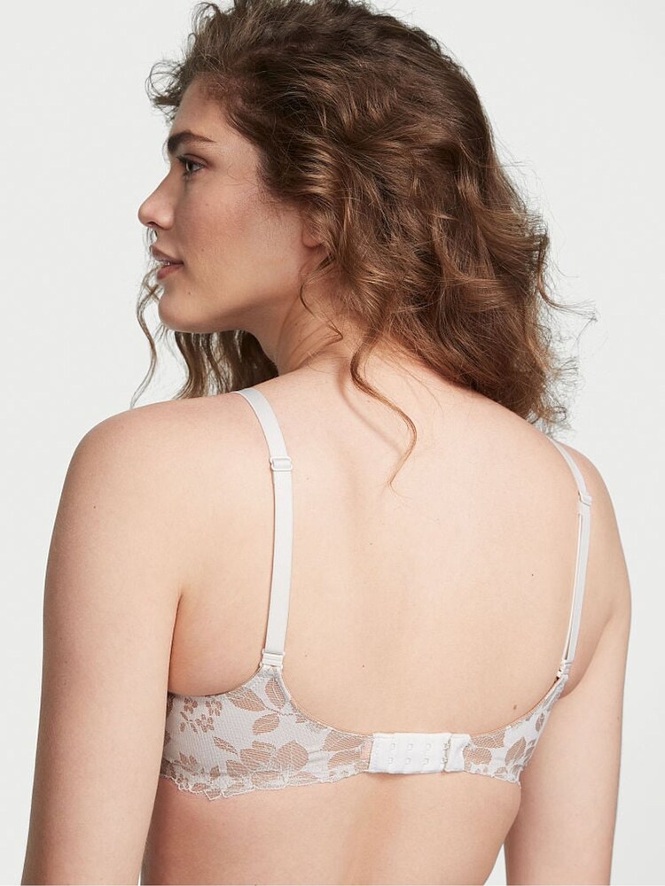 Victoria's Secret Coconut White Lace Full Cup Bra - Image 2 of 3