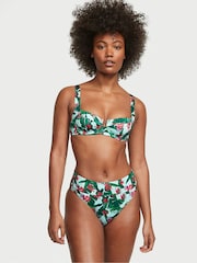 Victoria's Secret Blue Palm Balconette Swim Bikini Top - Image 1 of 3