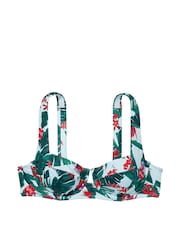 Victoria's Secret Blue Palm Balconette Swim Bikini Top - Image 3 of 3