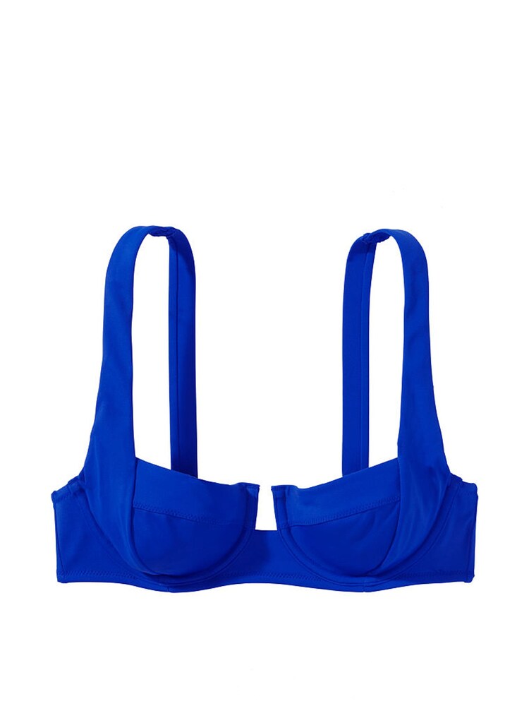Victoria's Secret Blue Oar Balconette Swim Bikini Top - Image 3 of 3