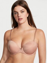 Victoria's Secret Evening Blush Nude Smooth Multiway Strapless Push Up Bra - Image 3 of 4