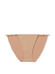 Victoria's Secret Sweet Praline Nude Adjustable String Bikini Knickers - Image 1 of 1