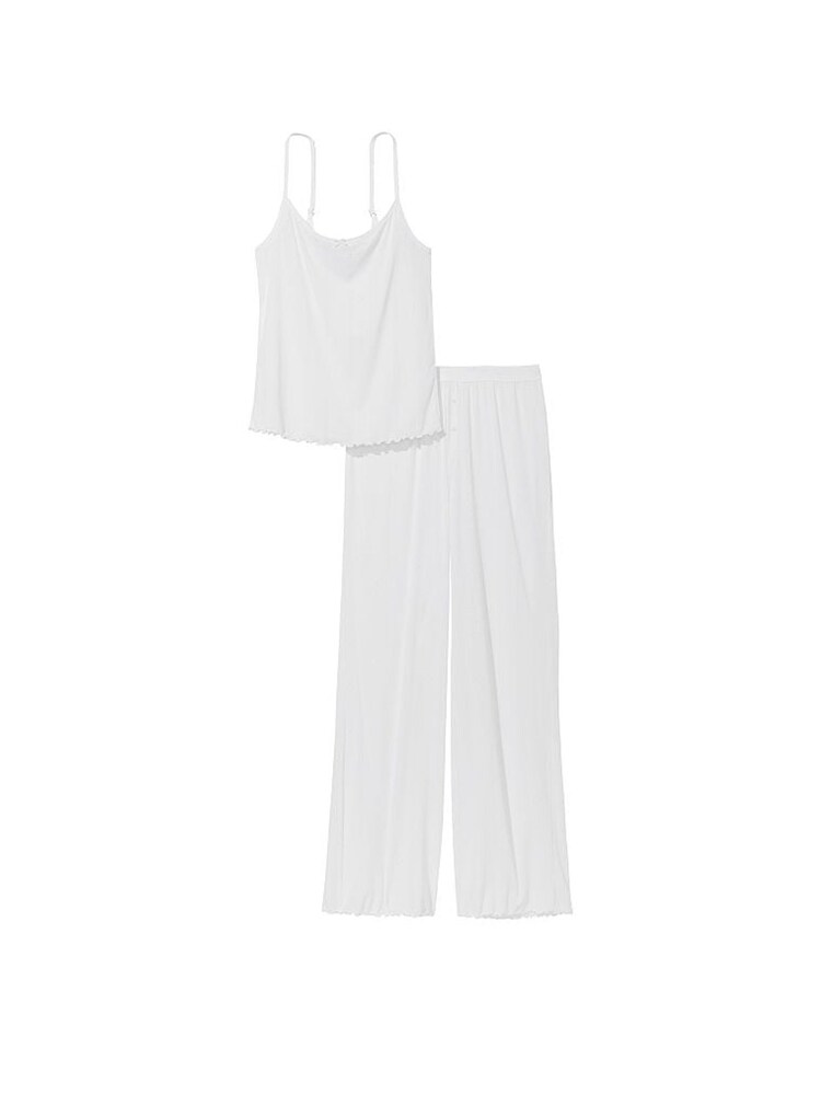 Victoria's Secret White Cami Long Pyjamas - Image 3 of 3