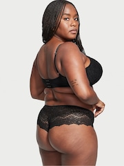Victoria's Secret Black Lace Hipster Thong Knickers - Image 2 of 3