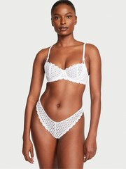 Victoria's Secret VS White Brazilian Broderie Knickers - Image 3 of 4