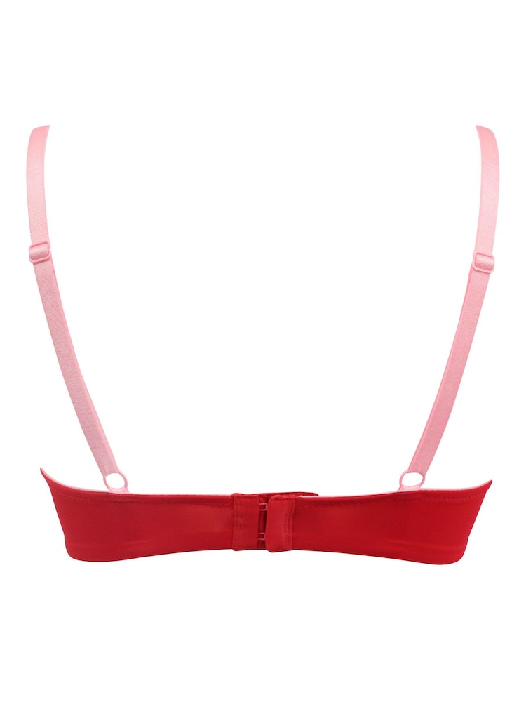 Pink - Pour Moi Romance Geformter Push-up-BH mit Dekolleté - Bild 5 von 5